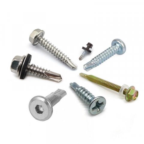 Hexagon head self drilling screw